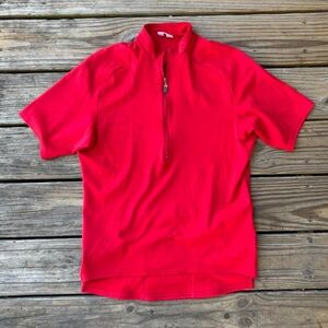 Pearl Izumi Red Athletic Shirt